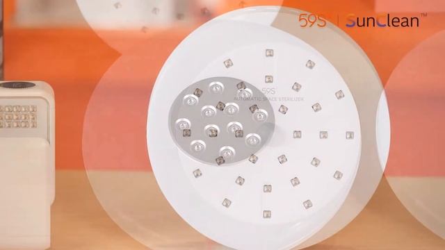 The world's first lighting with disinfection function with SunClean| 59S смотреть онлайн