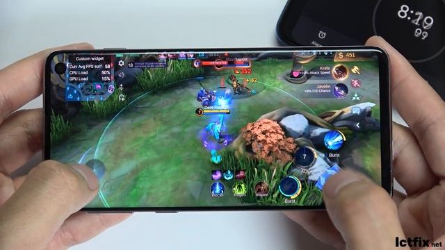 Samsung Galaxy S10 Mobile Legends Gaming test MLBB | Snapdragon 855 смотреть онлайн