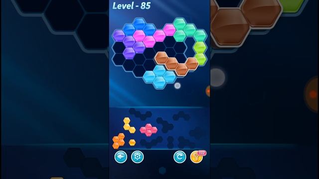 Block Hexa Puzzle Hero Level 85 Walkthrough смотреть онлайн