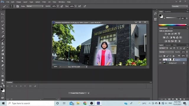Teknik Masking Pada Adobe Photoshop | Tugas TIK смотреть онлайн