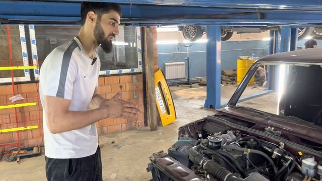 Восстановление ваз 2107 , рихтовка, поездка в Хушет за запчастями, вытянули лонжерон смотреть онлайн