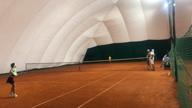 Теннисный турнир в Пушкине 25.06.2023(Финал)( игра длилась 30 минут) смотреть онлайн