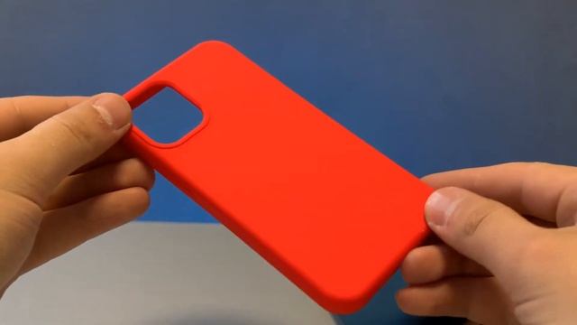 Кейс Silicon Soft Touch для iPhone 12 mini смотреть онлайн
