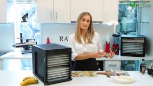 Банановые чипсы в дегидраторе Tribest Sedona Express