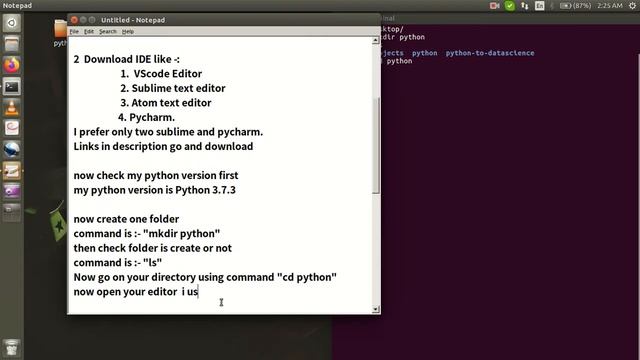 Python Series 2020 | #1-Episode | print hello wold in python | #CodeWithSem смотреть онлайн