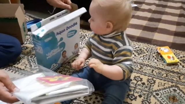 Aqua Doodle распаковка смотреть онлайн