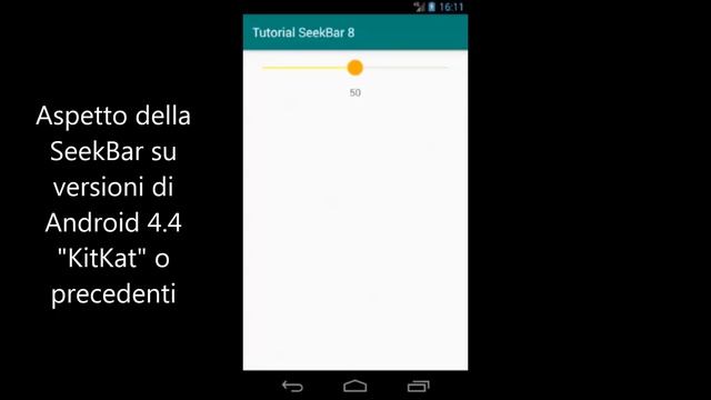 Android Studio - SeekBar personalizzata (parte 3) смотреть онлайн