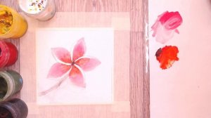 Как поэтапно нарисовать цветок плюмерия. Полный пошаговый урок по рисованию гуашью