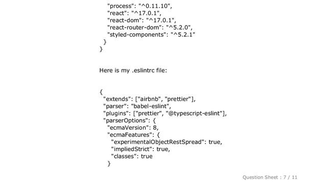 JavaScript : ESlint - Error: Must use import to load ES Module смотреть онлайн