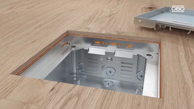 Монтаж лючков UDHOME4 и UDHOME9 от ОБО Беттерманн смотреть онлайн