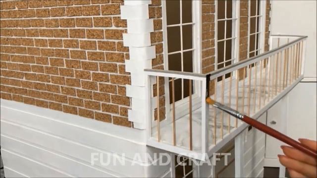 DIY Cardboard House (1:6 Scale)