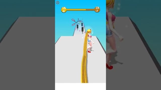 WORLD RECORD In HAIR RUSH ??♀️? Gameplay All Levels Walkthrough IOS, Android New Game Update