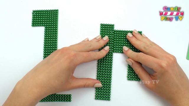 Learn Colors for Kids | Playing with Magnetic Balls | Learn Numbers from 1 to 20 | Make Numbers 1-2 смотреть онлайн