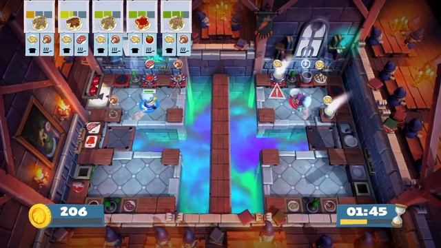 Overcooked 2 -прохождение, уровень 5-5 смотреть онлайн