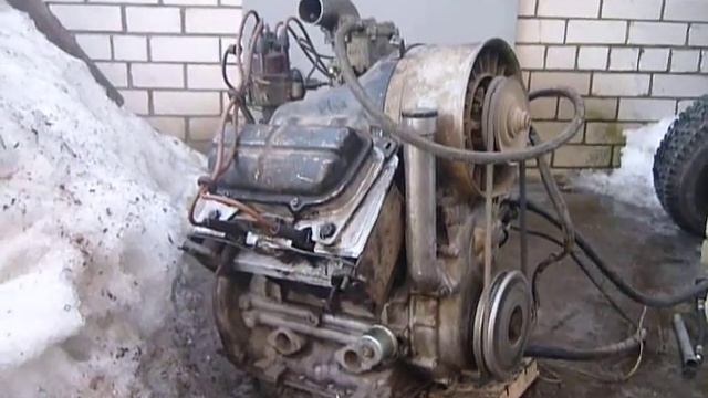 Двигатель заз 968. Запускаем на земле. смотреть онлайн
