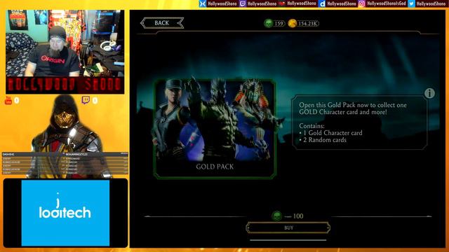 Mortal Kombat Mobile - 10 Gold Booster Packs #5 - Tower 180 Cleared?! смотреть онлайн