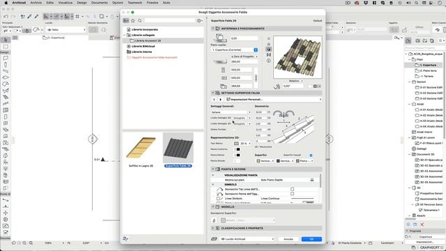 Come modellare in ARCHICAD il manto di copertura con gli accessori смотреть онлайн