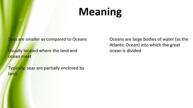 Difference Between Sea and Ocean смотреть онлайн
