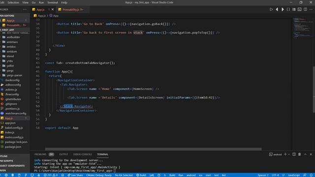 #10. React Navigation | Tabs смотреть онлайн