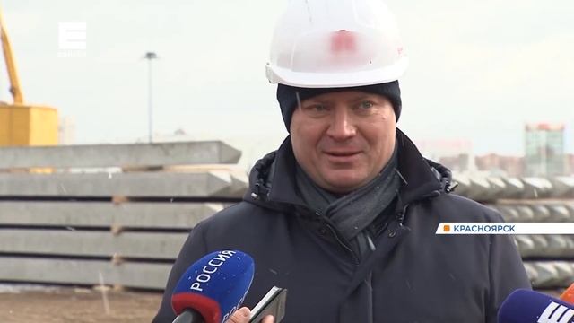 Показываем, как идет строительство первого в Красноярске аквапарка смотреть онлайн