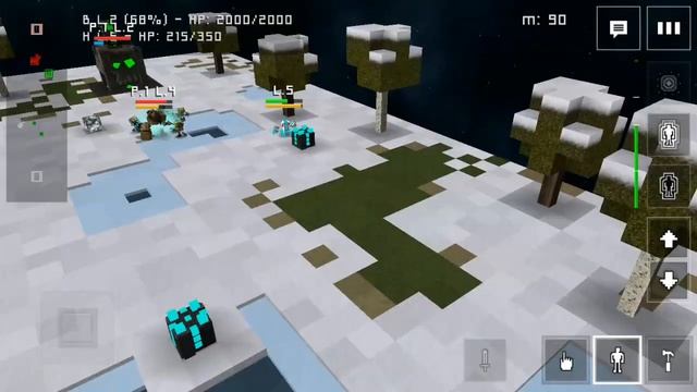 Block Fortress War multiplayer #1: Blockbots vs Zomblocks! смотреть онлайн