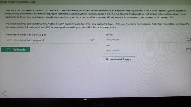 Generate AHS & IML HPE Proliant Server смотреть онлайн