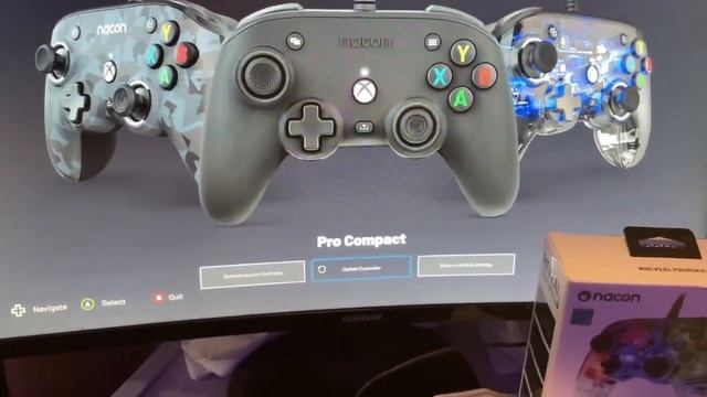 PC & Xbox X/S/360 Affordable Nacon Pro Compact Colorlight Controller Unboxing, Installation & Revie смотреть онлайн