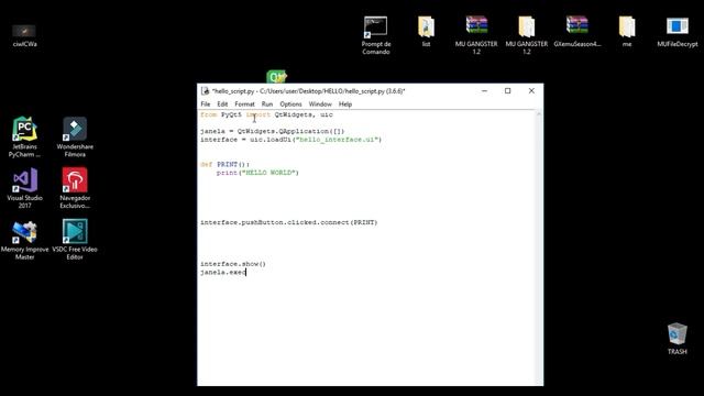 PYTHON #1 - Criando O Primeiro Programa смотреть онлайн
