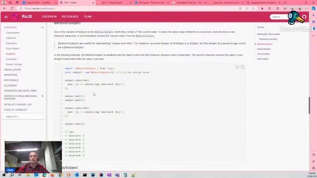 Angular: RxJS shallow observation смотреть онлайн