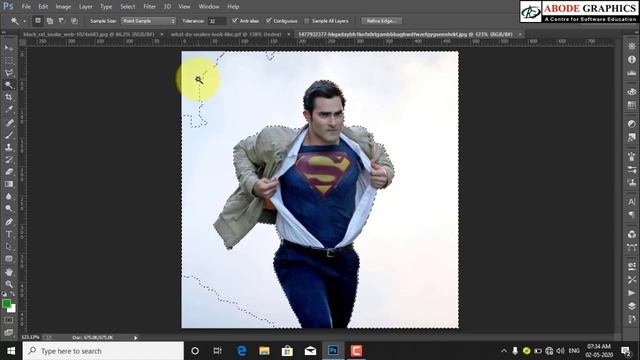 Part 8: Magic Wand & Quick Selection Tool of Adobe Photoshop CC смотреть онлайн