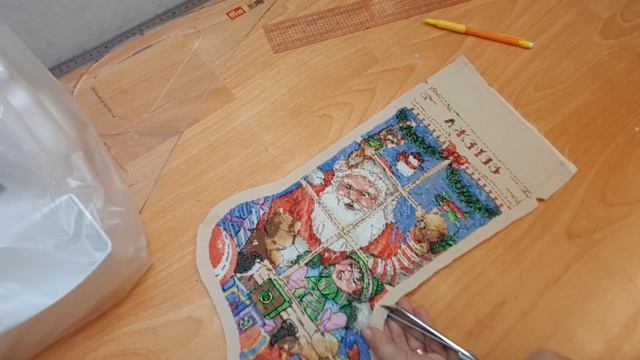 Вышивка☆Сборка рождественского сапожка от Dimendions☆Подготовка к Рождеству и Новому году смотреть онлайн