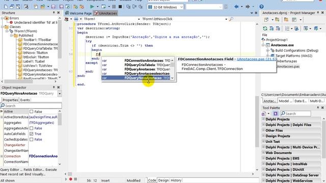 aula 6740 iOS Android Delphi curso II inserindo registros insert sql смотреть онлайн