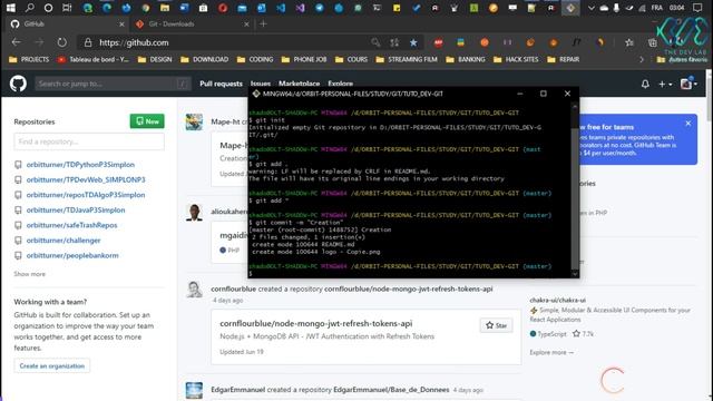 DÉBUTER AVEC GIT ET GITHUB EN 25 MIN - ? THE DEV LAB 001 ? смотреть онлайн