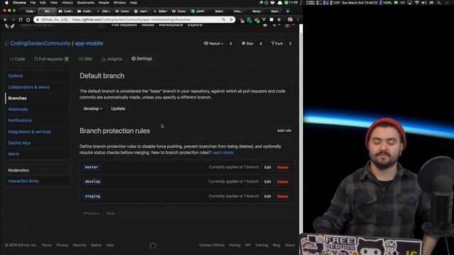 Protecting github branches смотреть онлайн