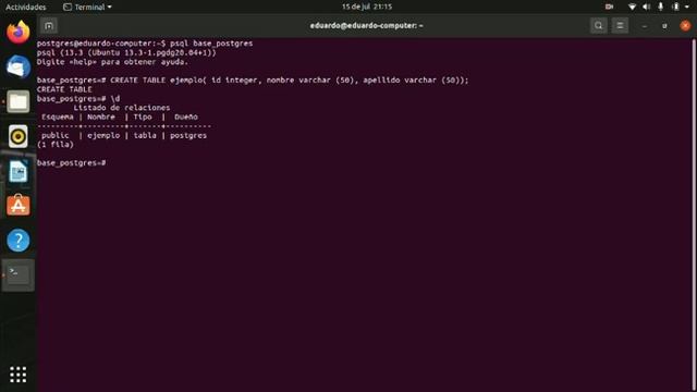 Trabajo Practico de Redes en Linux - PostgreSQL en Ubuntu 20.04 смотреть онлайн