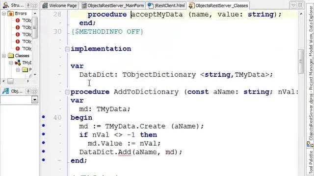 Section 5 : Marco Cantu Rest Development with Delphi 2010 смотреть онлайн