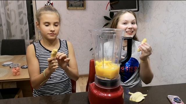 Смузи, как быстро приготовить? желтый смузи - готовят дети смотреть онлайн