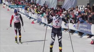 ФИНИШ СЕРГЕЯ УСТЮГОВА НА МАРАФОНЕ В МОНЧЕГОРСКЕ/МАРАФОН 70 КМ