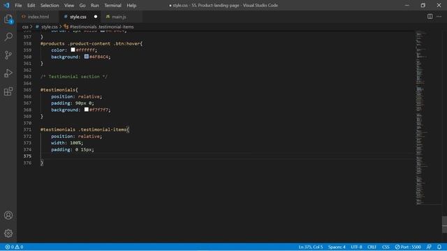Product Landing Page Using Html Css Bootstrap | Coding With Nick смотреть онлайн