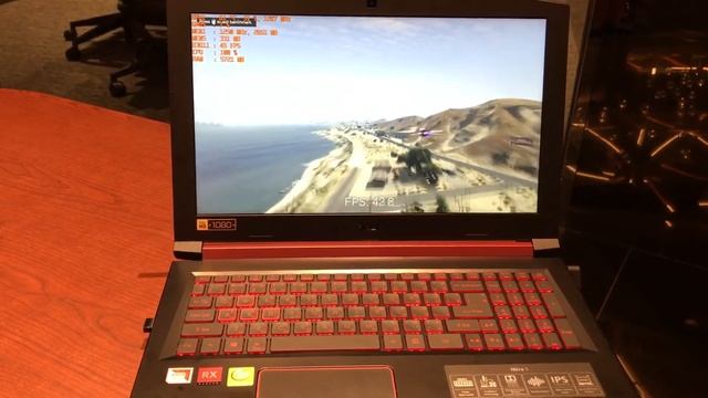 เล่นเกม GTA V (Benchmark) ด้วย AMD Notebook (Acer Nitro 5 - AN515-41-F62A : FX-9830P, RX 550 4 GB) смотреть онлайн