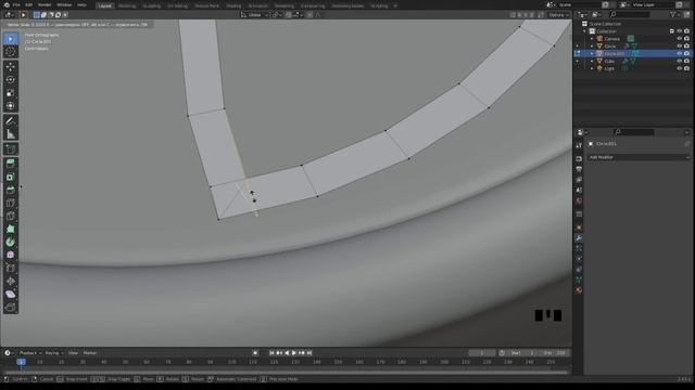 Кельтский крест в Blender смотреть онлайн
