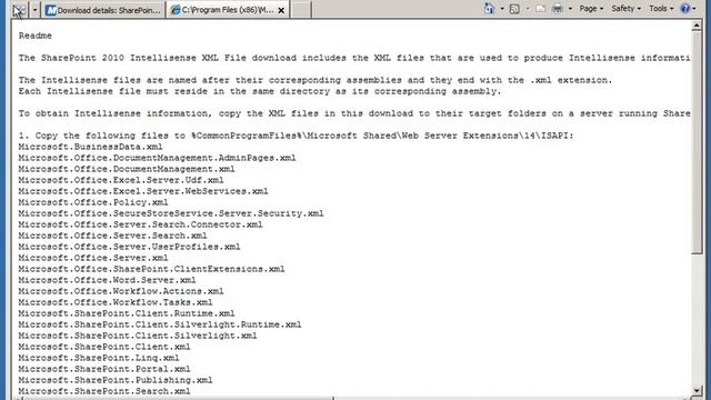 SharePoint 2010 SDK: How To Configure Context-Sensitive F1 Help and IntelliSense in Visual Studio смотреть онлайн