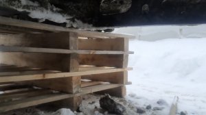 Прицеп дача сломалась пополам прямо в дороге!