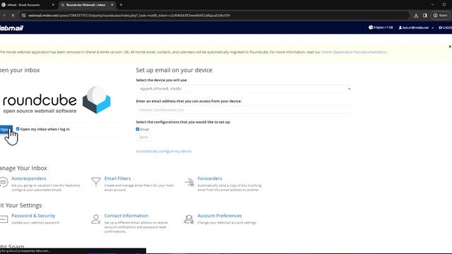 فتح البريد الألكتروني عبر Web mail من أى متصفح смотреть онлайн