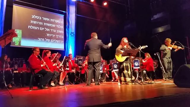 שרים וזוכרים לוד תשע"ה 2015 - שולי נתן "ירושלים של זהב" смотреть онлайн
