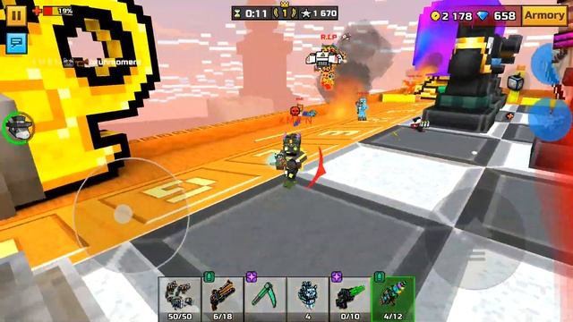 Pixel Gun 3D Ultra Beam, Prototype S, Anti-hero Rifle & Laser Crossbow смотреть онлайн