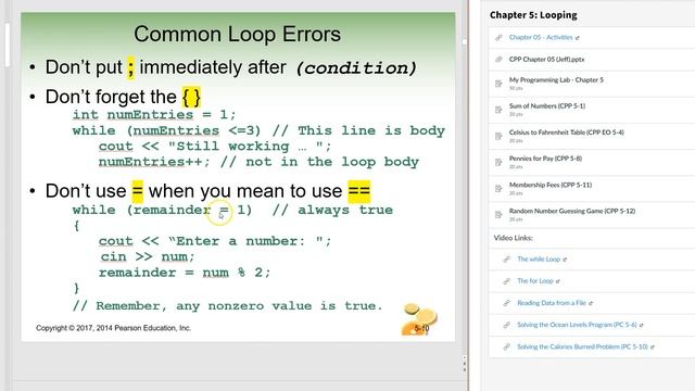 C++ Chapter 05 Activities смотреть онлайн
