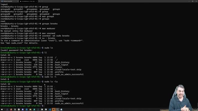 Deploying a Static Website to Digital Ocean - creating an admin user смотреть онлайн