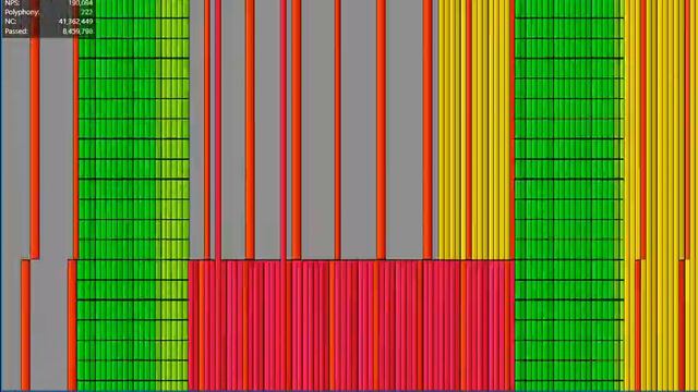 [BLACK MIDI] Bad apple 40 million Kiva test смотреть онлайн