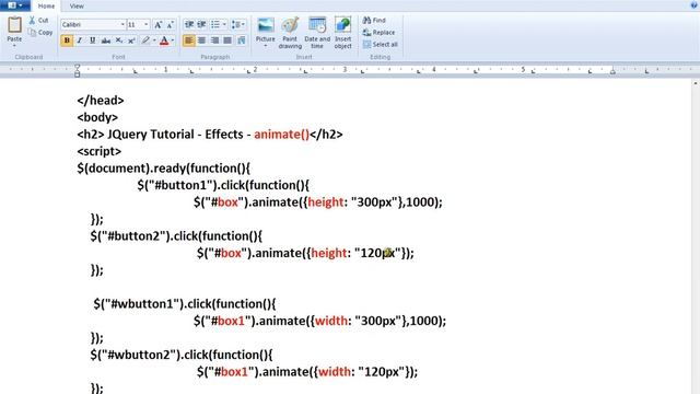 TAMIL JQUERY EFFECTS ANIMATE METHOD DEMO смотреть онлайн
